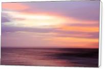 Twilight Dream Caribbean Sea And Sunset Sky Abstract Photograph By Roupen Baker - Standard Wrap