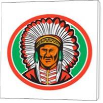 Native American Indian Chief Headdress - Standard Wrap