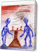 Chessplayers As Canvas