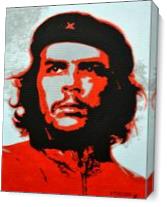 Che Guevara As Canvas