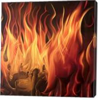Beyond The Burn 1 3 Craiyon - Gallery Wrap
