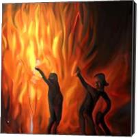 Beyond The Burn 1 4 Craiyon - Gallery Wrap