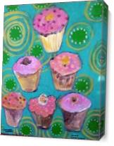 Cup Cake Etegier - Gallery Wrap Plus