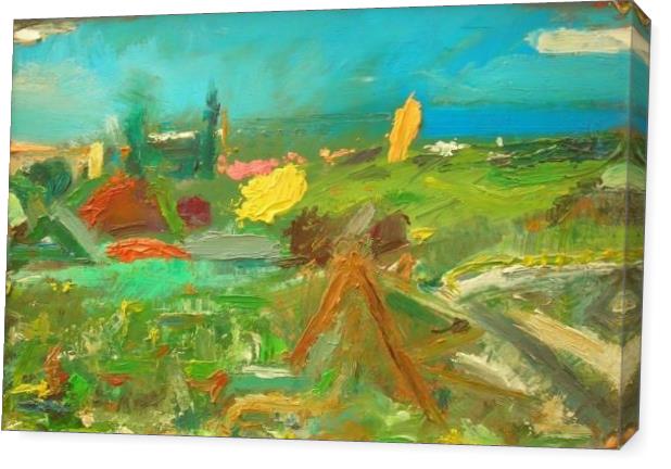 Sumptuous Globs Of Colour Outdoor Painting From Nature And Architecture (Lemba Cyprus, Plein Air Painting)