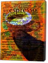 Coffee Lover 5D24472p8 - Gallery Wrap