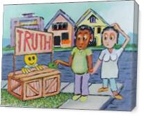 Where Do You Buy Your Truth? - Gallery Wrap