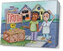 Where Do You Buy Your Truth? - Gallery Wrap Plus