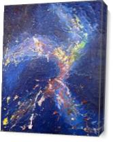 Dancing Nebula As Canvas