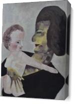 Mother And Child As Canvas