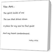 You Are - Gallery Wrap Plus