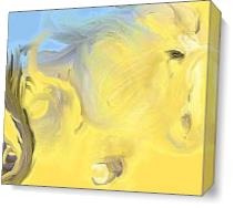 Abstract Horse - Gallery Wrap Plus