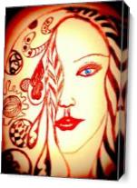 My Red Lady - Gallery Wrap Plus