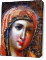 The Virgin Mary As Canvas