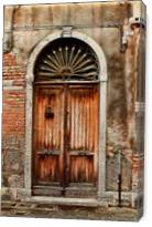Door In Venice - Gallery Wrap