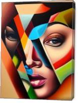 Abstract  model - Gallery Wrap