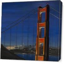 Golden Gate Bridge - Gallery Wrap