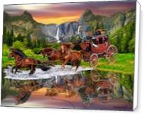 Wells Fargo Stagecoach - Standard Wrap