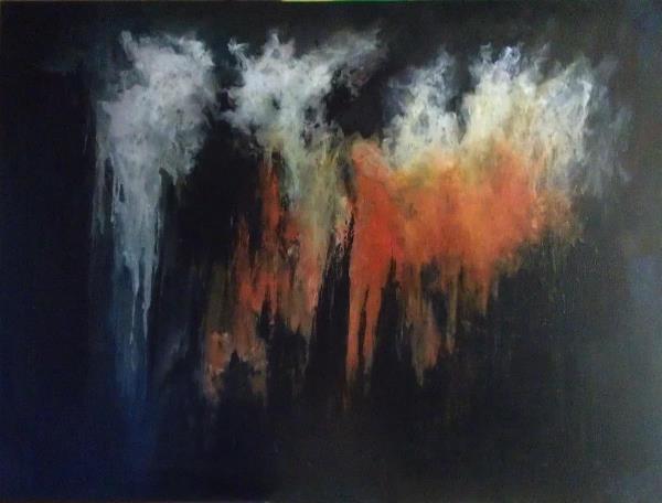 Hazy Pinnacles 122x91cm Hazy Pinnacles 122x91cm