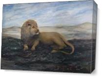 Leo The Lion As Canvas