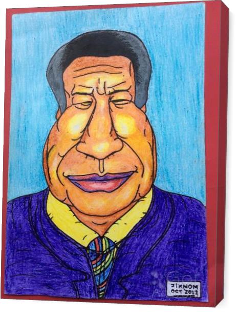 Soeharto Presiden Indonesia Img 3576 Canvas Print By Ida Bagus Anom Got Artwork