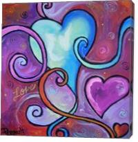 Love Hearts - Gallery Wrap