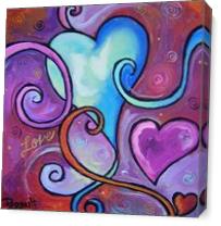 Love Hearts - Gallery Wrap Plus