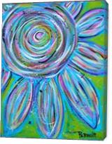 Sunflower Swirl - Gallery Wrap