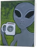 Alien And Coffee - Standard Wrap