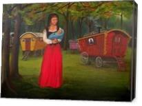 Romany Mother And Child - Gallery Wrap