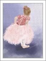 Child Ballerina Awaiting The Moment_by Susan Lipschutz - No-Wrap