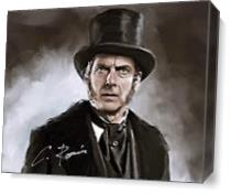 Doctor Who - Digital Oil Painting As Canvas