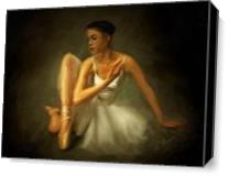 Ballerina As Canvas