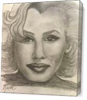 Marilyn As Canvas