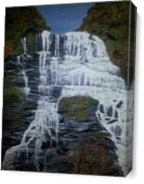 Amicalola Falls As Canvas