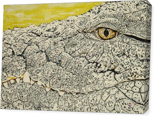 Face Of Crocodile Face Of Crocodile