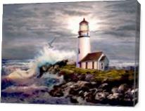 Cape Blanco Lighthouse Oregon Coast - Gallery Wrap