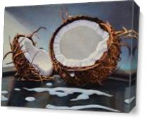 Coconut Crisp As Canvas