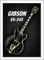Black Gibson-es-345 - No-Wrap