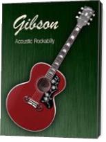 Gibson Acoustic Rockabilly - Gallery Wrap