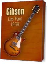 Vintage Gibson Les Paul 1959 - Gallery Wrap Plus