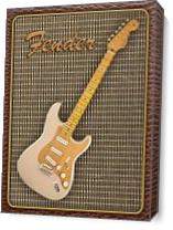 Fender Stratocaster Classic Player As Canvas
