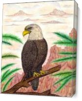 Eagle Of Freedom - Gallery Wrap Plus