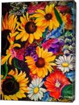 Sunflowers - Gallery Wrap