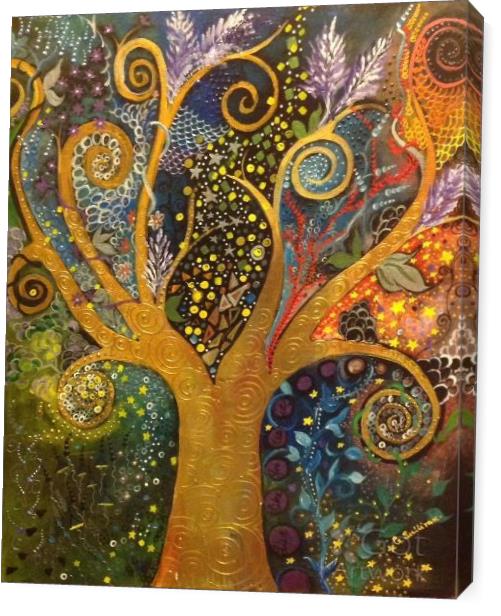 A Tree Of Life with Spirals