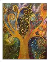A Tree Of Life with Spirals - No-Wrap