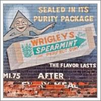 Vintage Wriggles Spearmint Gum Ad - No-Wrap