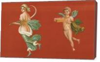 Cupid In Pompeii - Gallery Wrap
