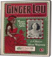 Ginger Lou From Honolulu 1899 - Gallery Wrap