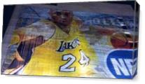 Kobe Bryant Lakers House As Canvas