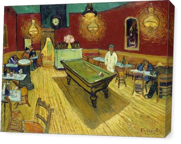 Le Cafe De Nuit By Vincent Van Gogh